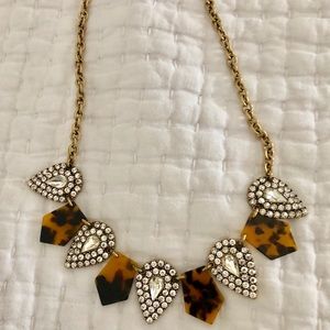 Jcrew tortoise necklace